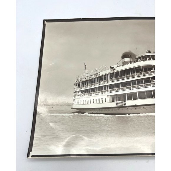 SS Ste Clair Paddle Wheel Boat Photo 10" x 8" Michigan Views Collection Detroit - Picture 4 of 6
